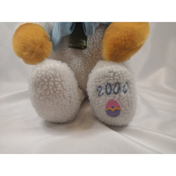 Disney Store 15" Winnie the Pooh As a Lamb With Rattle Easter Stuffed Animal - Picture 3 of 7